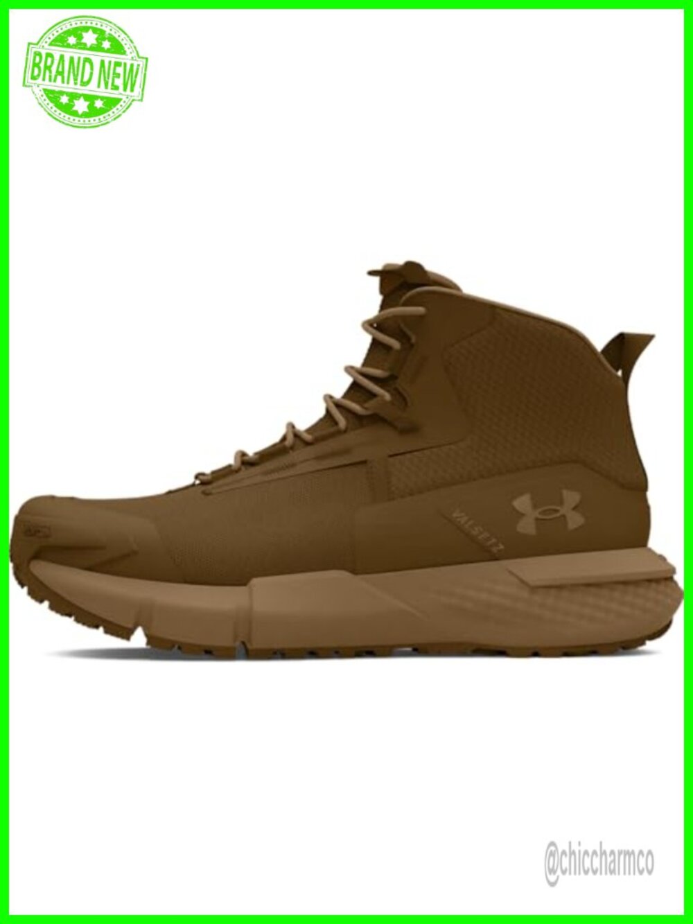 Men's Mid Military Tactical Boot Lightweight Cushioning Lace-Up